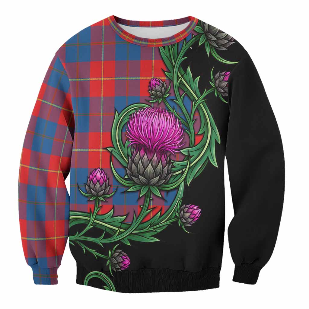 Blane Tartan Sweatshirt Resilient Scottish Thistle Unisex - Tartan Vibes Clothing