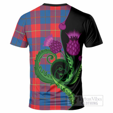 Blane Tartan T-Shirt Traditional Scottish Thistle