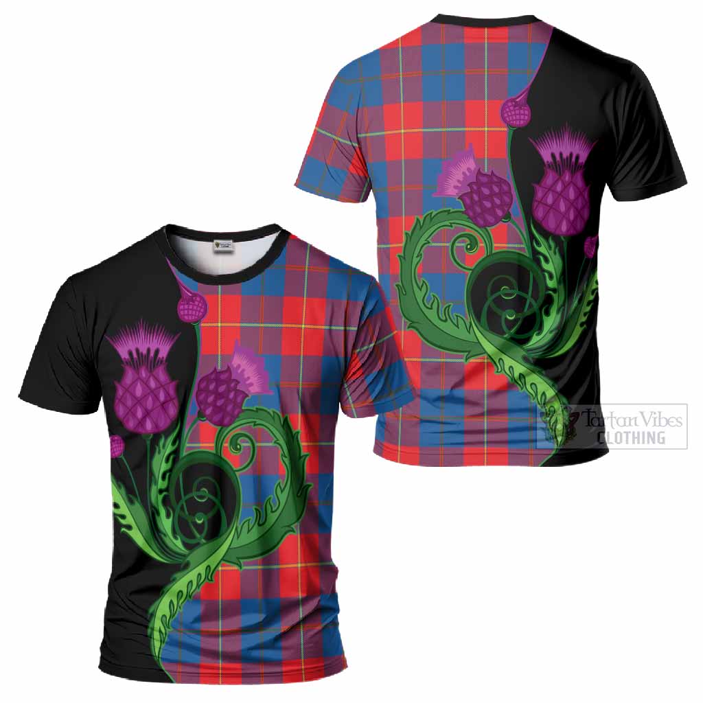 Blane Tartan T-Shirt Traditional Scottish Thistle