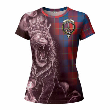 Blane Tartan Women T shirt Roaring Lion Heritage