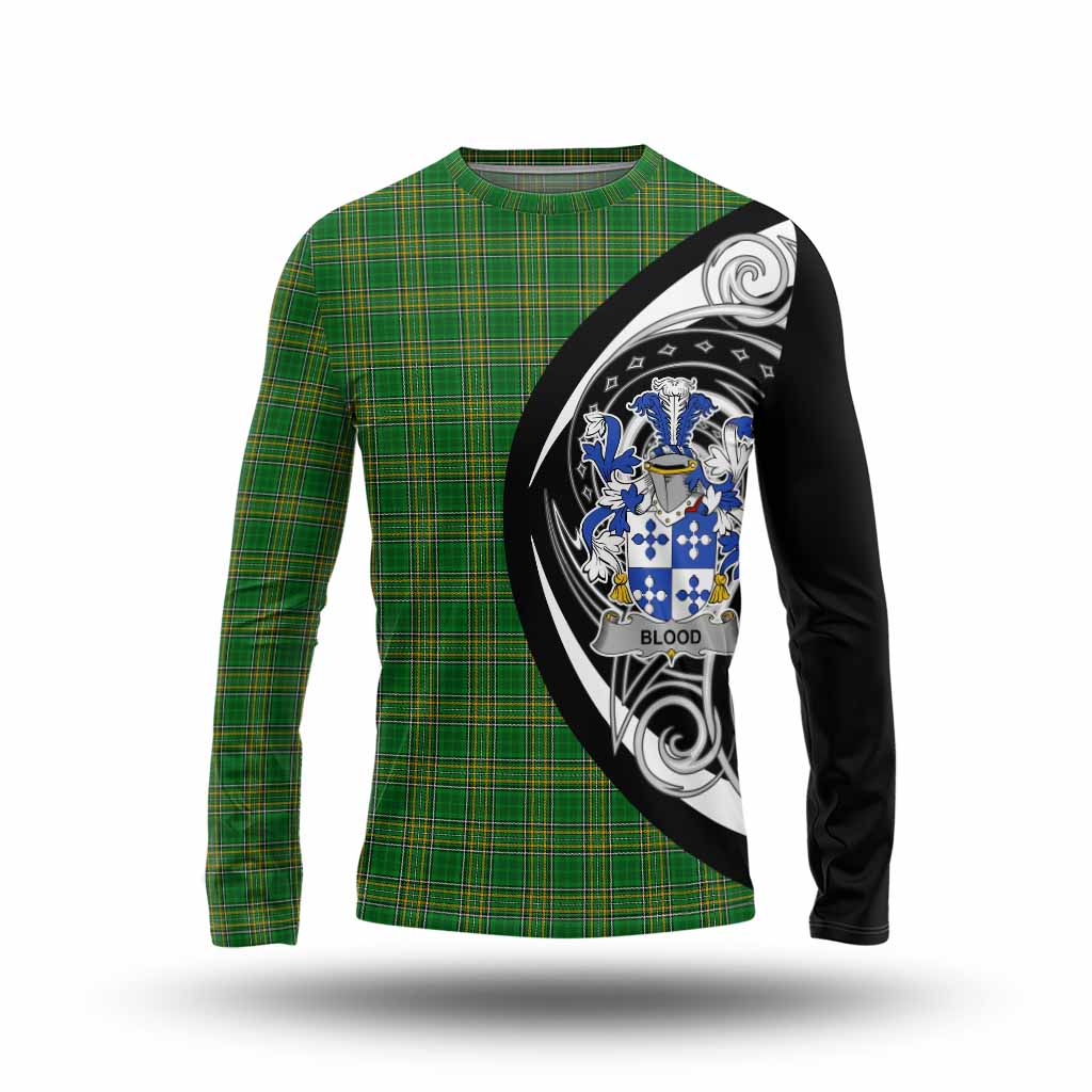 Tartan Vibes Clothing Blood Irish Clan Long Sleeve T-Shirt Celtic Circle Style