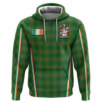 Bloomfield Irish Clan Coat of Arm Tartan Hoodie Flag Style