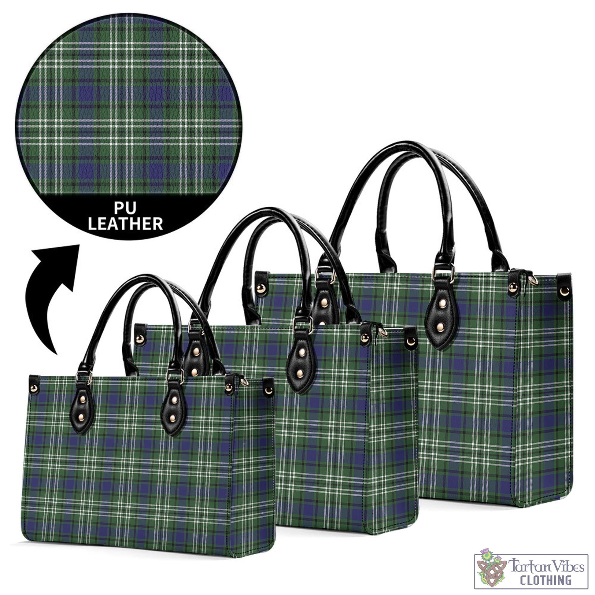 Blyth Tartan Luxury Leather Handbags - Tartan Vibes Clothing