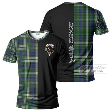 Blyth Tartan T-Shirt with Family Crest and Half Of Me Style Kid's Shirt - Tartan Vibes Clothing