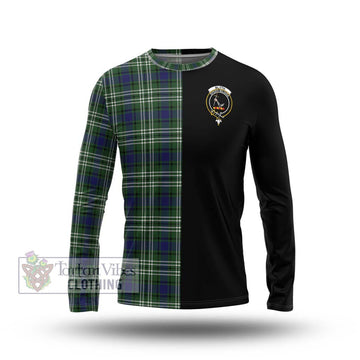 Blyth Tartan Long Sleeve T-Shirt with Family Crest and Half Of Me Style Unisex - Tartan Vibes Clothing