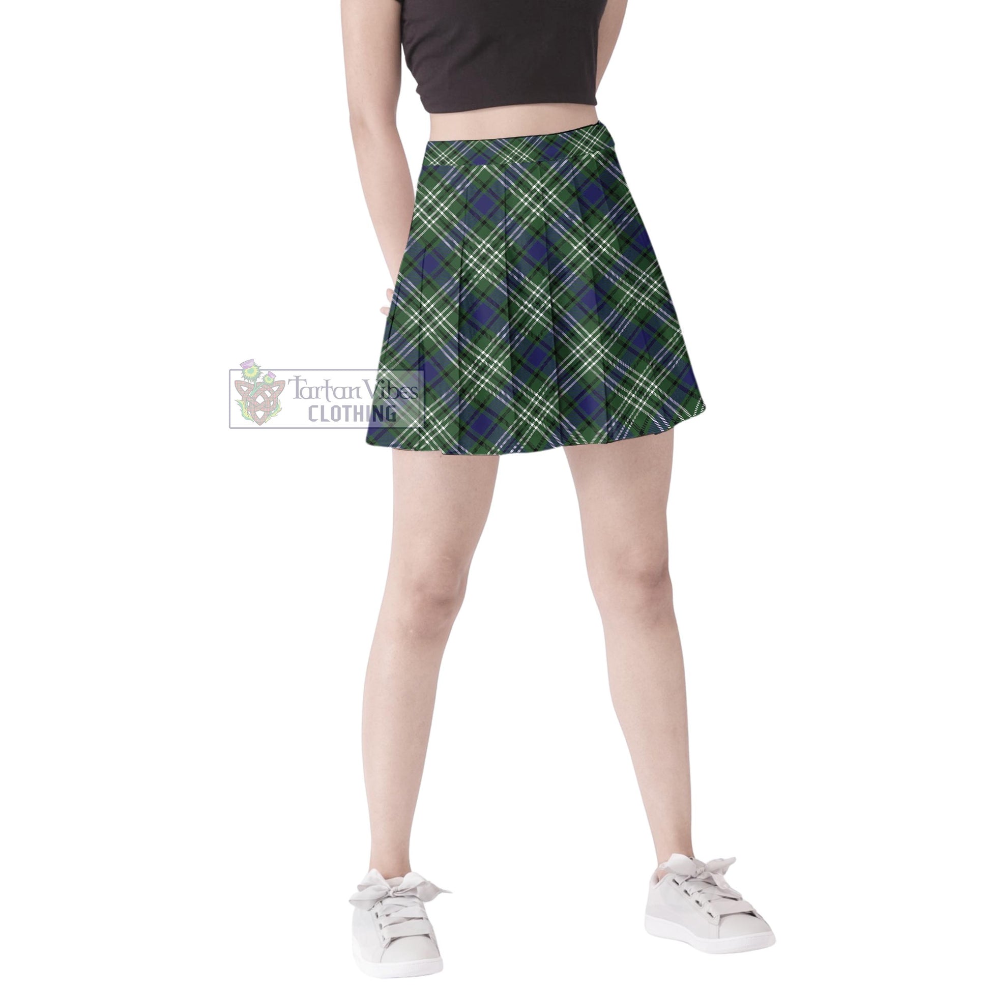 Tartan Vibes Clothing Blyth Tartan Women's Plated Mini Skirt