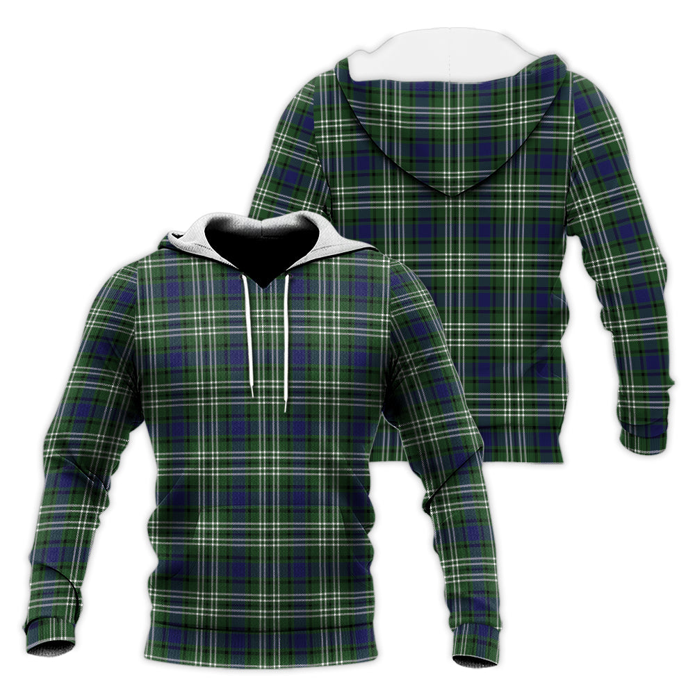 Blyth Tartan Knitted Hoodie Unisex - Tartan Vibes Clothing