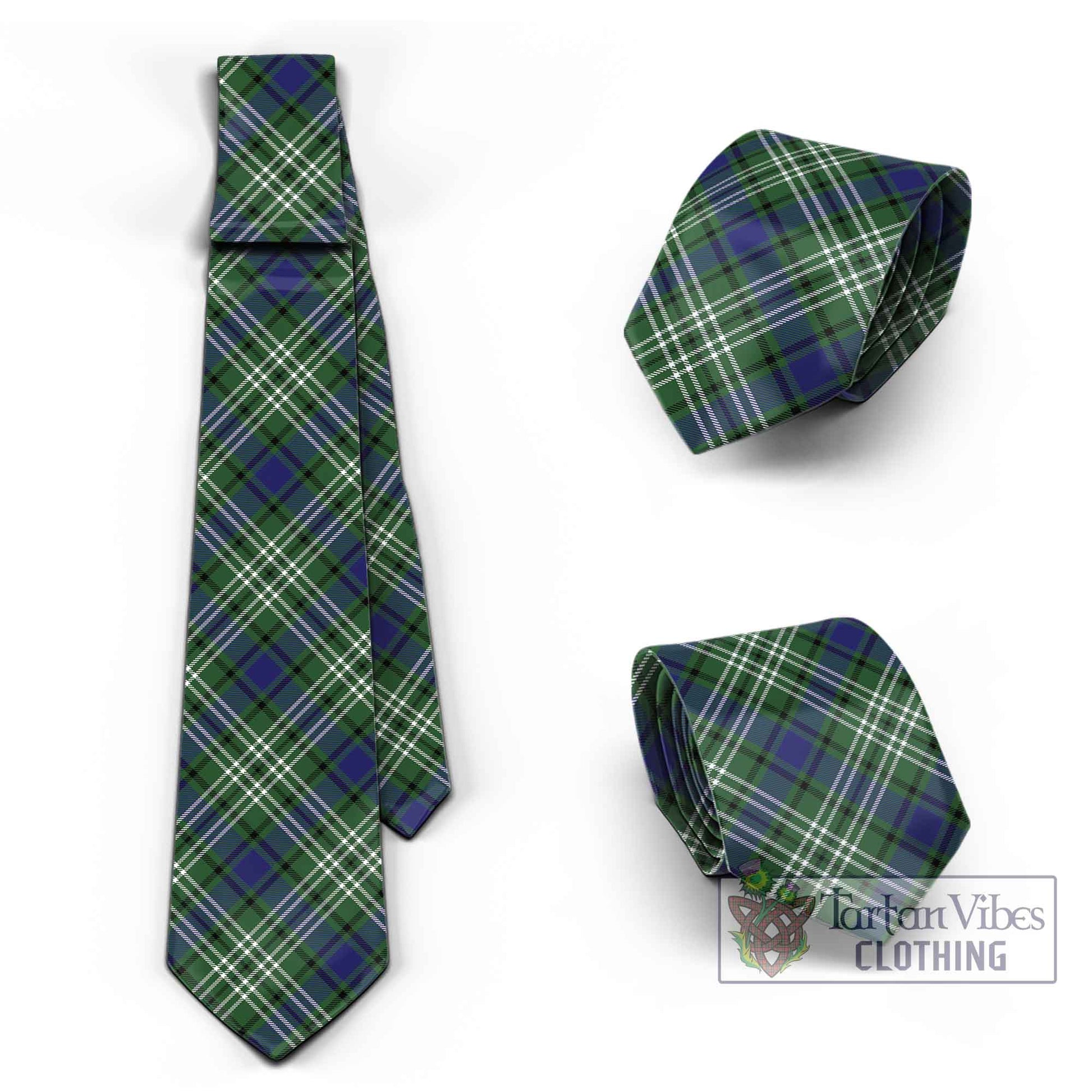 Tartan Vibes Clothing Blyth Tartan Classic Necktie Cross Style