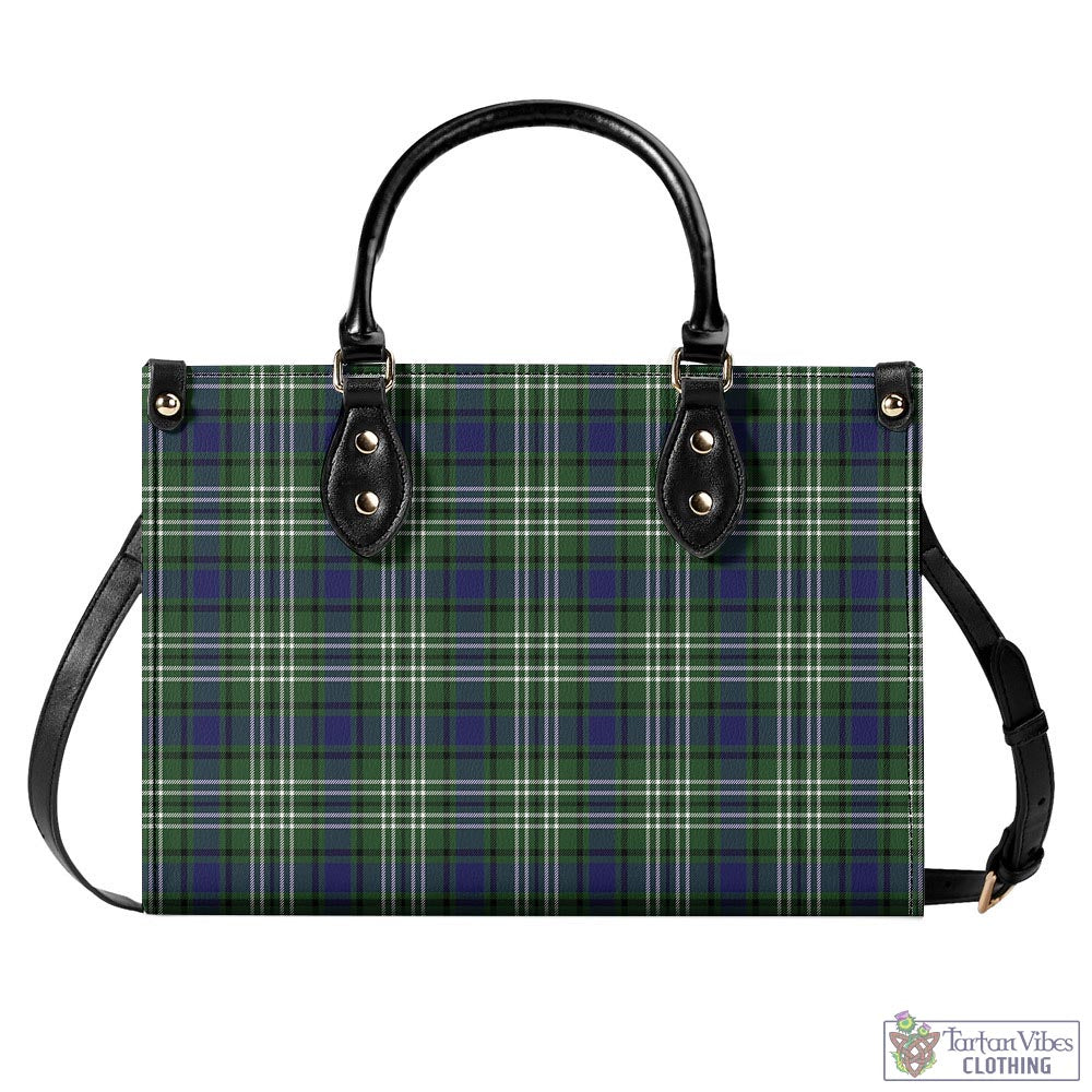 Blyth Tartan Luxury Leather Handbags L - Tartan Vibes Clothing