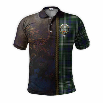 Blyth Tartan Family Crest Polo Shirt Alba Gu Brath Be Brave Lion Ancient Style Kid - Tartan Vibes Clothing
