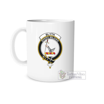 Blyth Family Crest Ceramic Mug One Size 11oz size - 2D-tartanvibesclothing