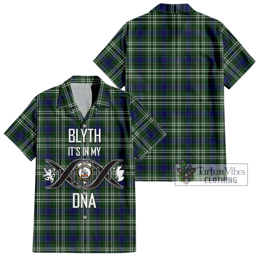 Blyth Tartan Hawaiian Shirt with Family Crest DNA In Me Style Kid - Tartan Vibes Clothing