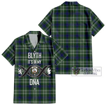 Blyth Tartan Hawaiian Shirt with Family Crest DNA In Me Style Kid - Tartan Vibes Clothing
