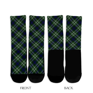 Blyth Tartan Crew Socks Cross Tartan Style - Tartanvibesclothing