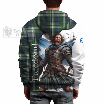 Blyth Crest Tartan Hoodie Inspired by the Freedom of Scottish Warrior - Tartan Vibes Clothing