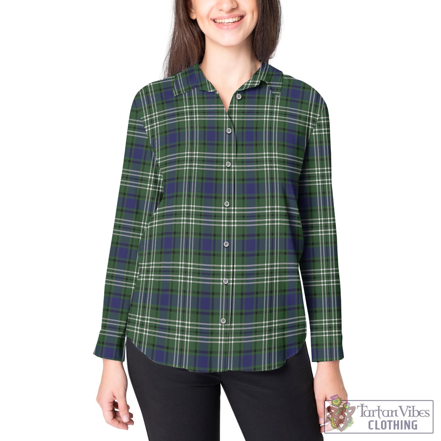 Blyth Tartan Women's Casual Shirt - Tartan Vibes Clothing
