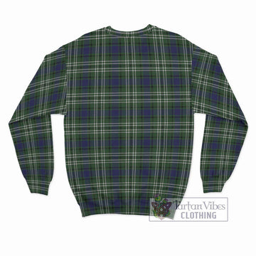 Blyth Tartan Sweatshirt with Family Crest DNA In Me Style - Tartanvibesclothing Shop