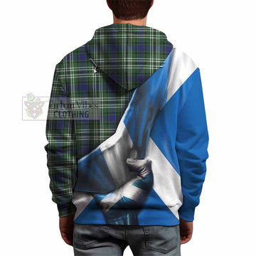 Blyth Tartan Hoodie with Family Crest Scotland Patriotic Style - Tartan Vibes Clothing