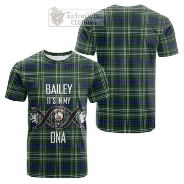 Tartan Vibes Clothing Blyth Tartan Cotton T-shirt with Family Crest DNA In Me Style
