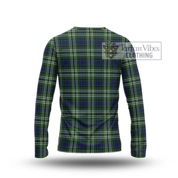 Blyth Tartan Long Sleeve T-Shirt with Family Crest DNA In Me Style - Tartan Vibes Clothing
