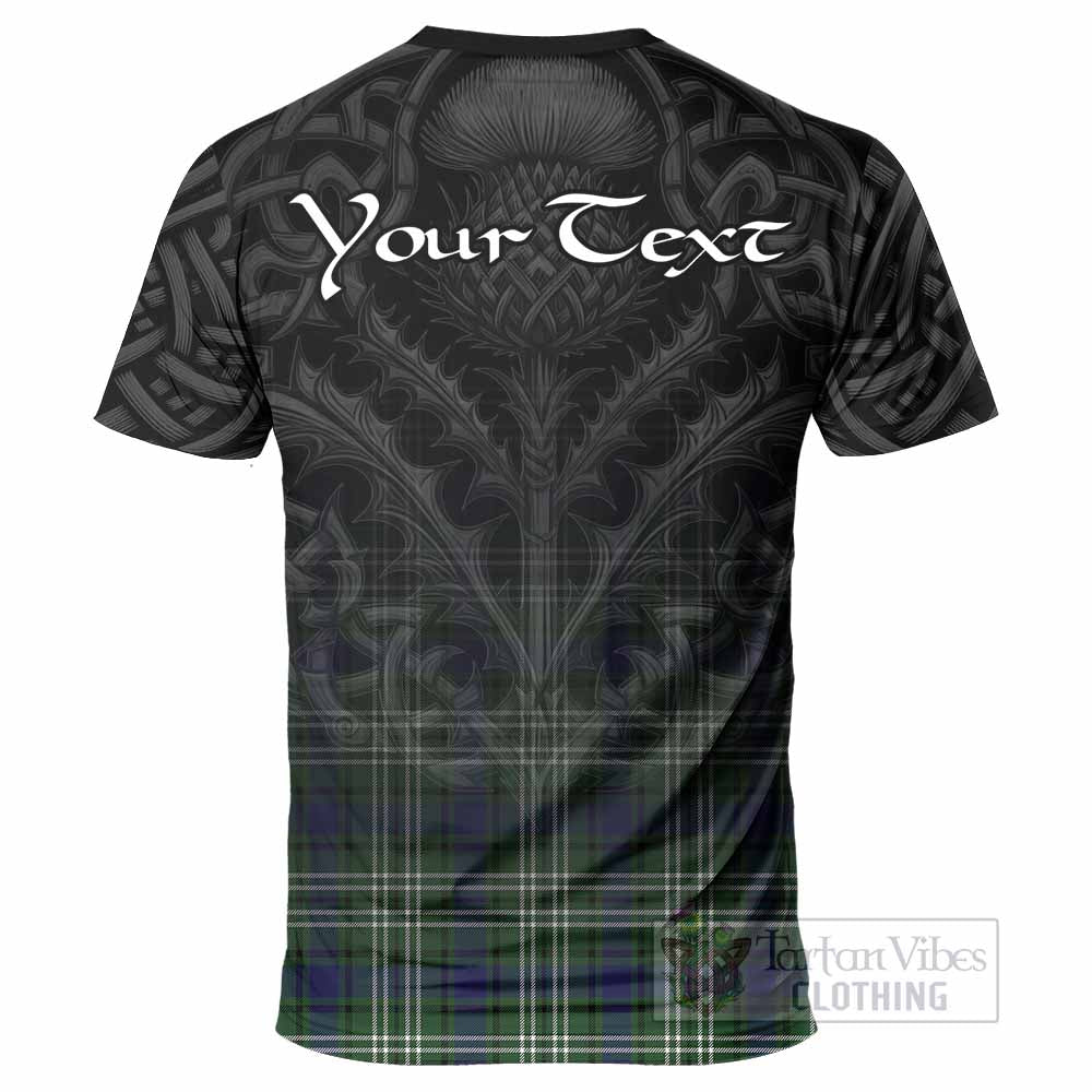Blyth Tartan T-Shirt with Family Crest Celtic Thistle Vibes - Tartan Vibes Clothing