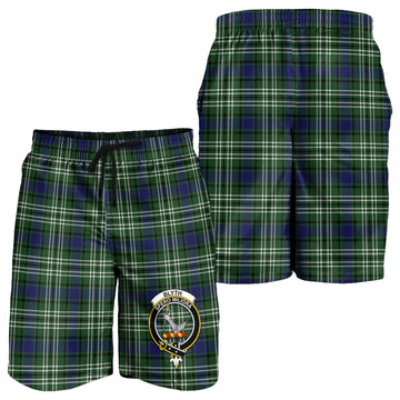 Blyth Tartan Mens Shorts with Family Crest - Tartan Vibes Clothing
