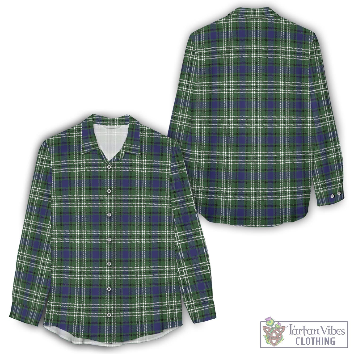 Blyth Tartan Women's Casual Shirt - Tartan Vibes Clothing