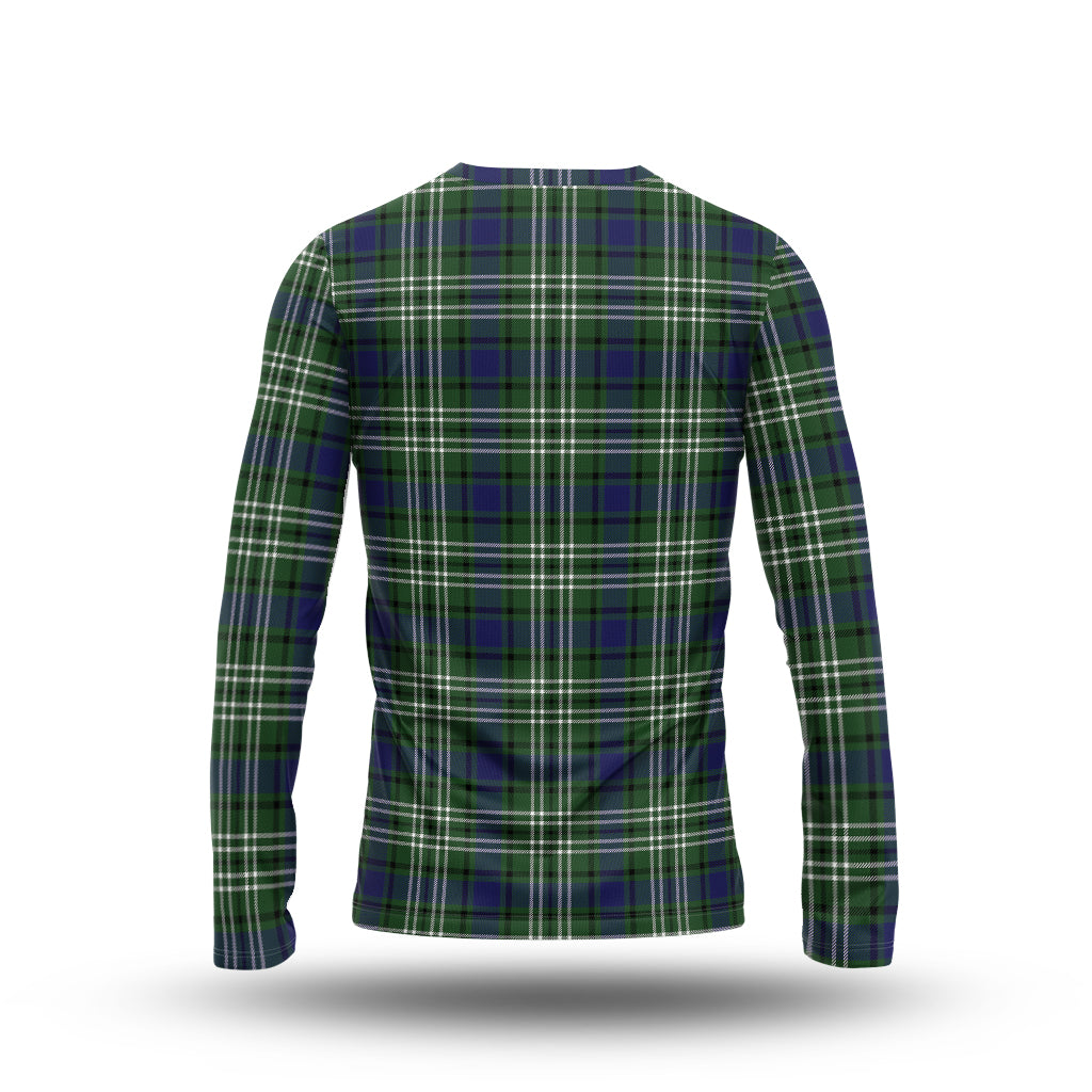 Blyth Tartan Long Sleeve T-Shirt with Family Crest - Tartan Vibes Clothing