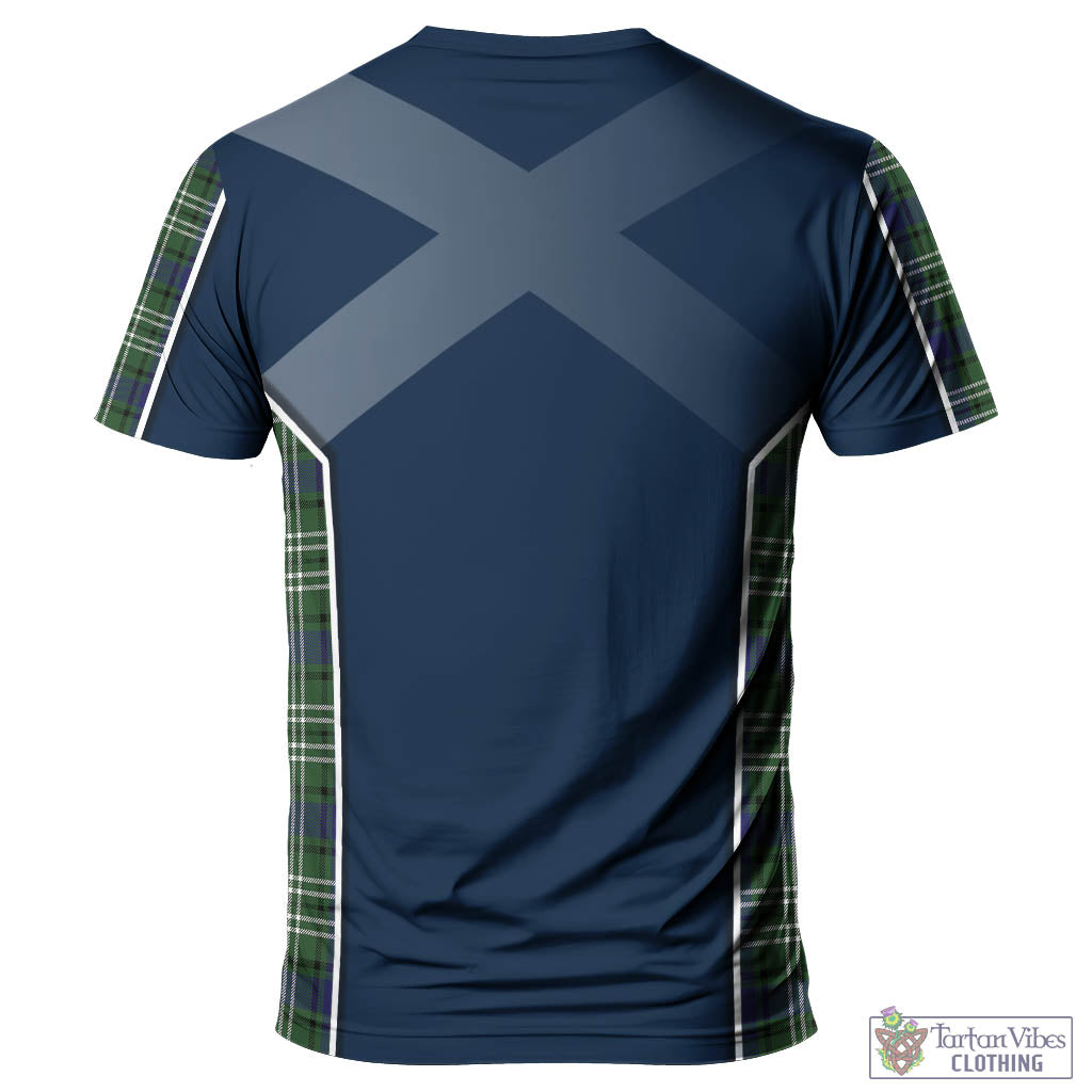 Blyth Tartan T-Shirt with Family Crest and Scottish Thistle Vibes Sport Style - Tartan Vibes Clothing