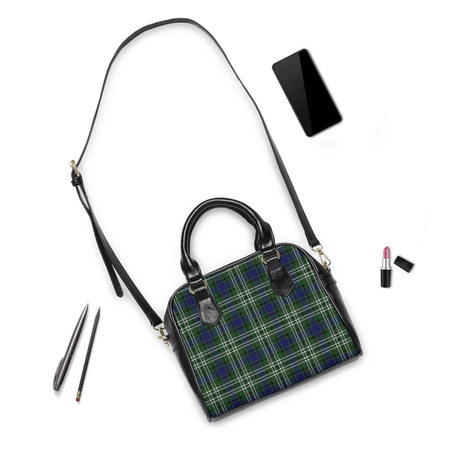 Blyth Tartan Shoulder Handbags - Tartanvibesclothing