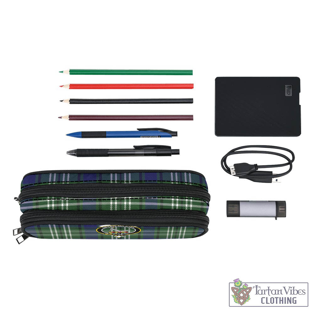 Blyth Tartan Pen and Pencil Case with Family Crest - Tartan Vibes Clothing