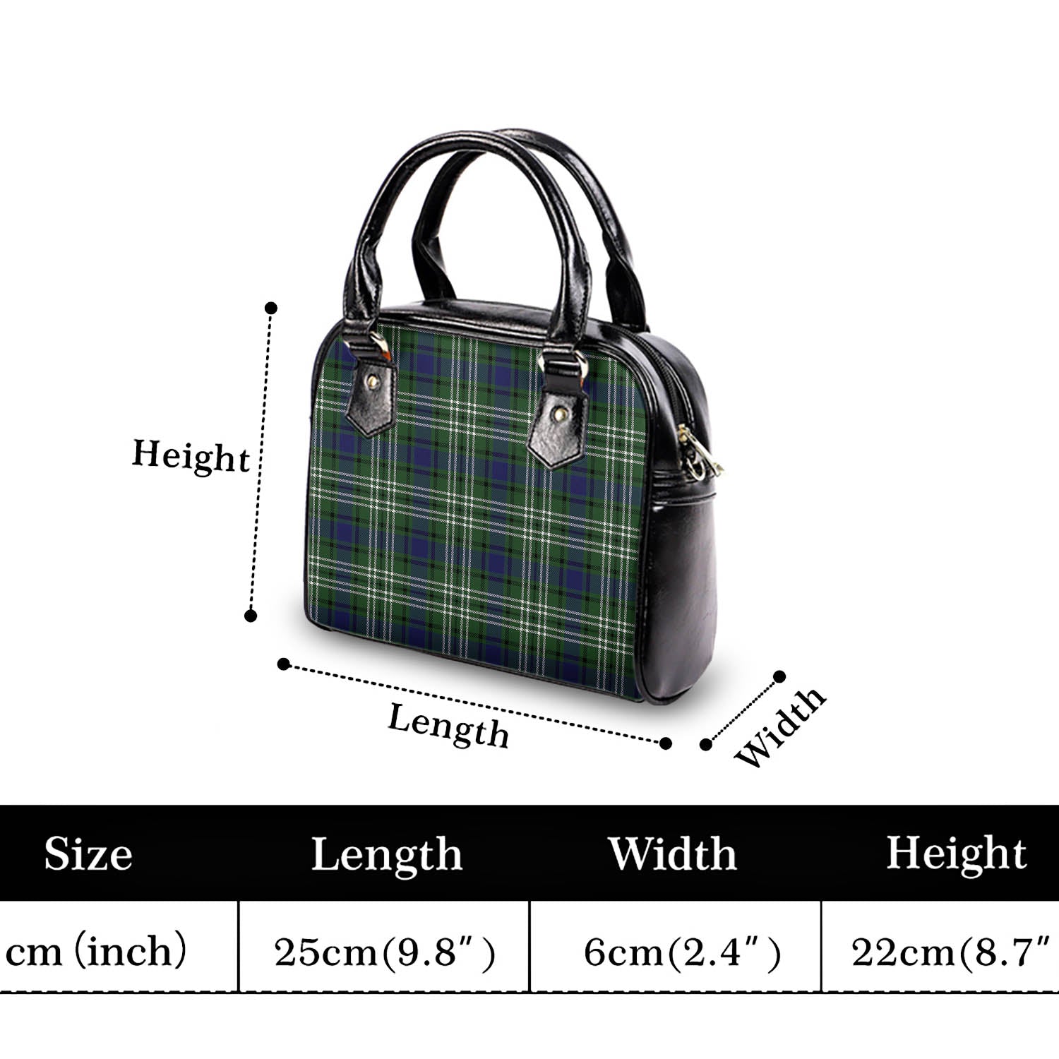 Blyth Tartan Shoulder Handbags - Tartanvibesclothing