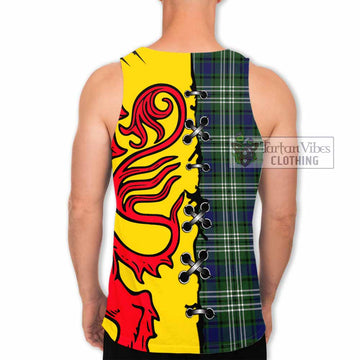 Blyth Tartan Family Crest Men Tank Top Lion Rampant Honor - Tartan Vibes Clothing