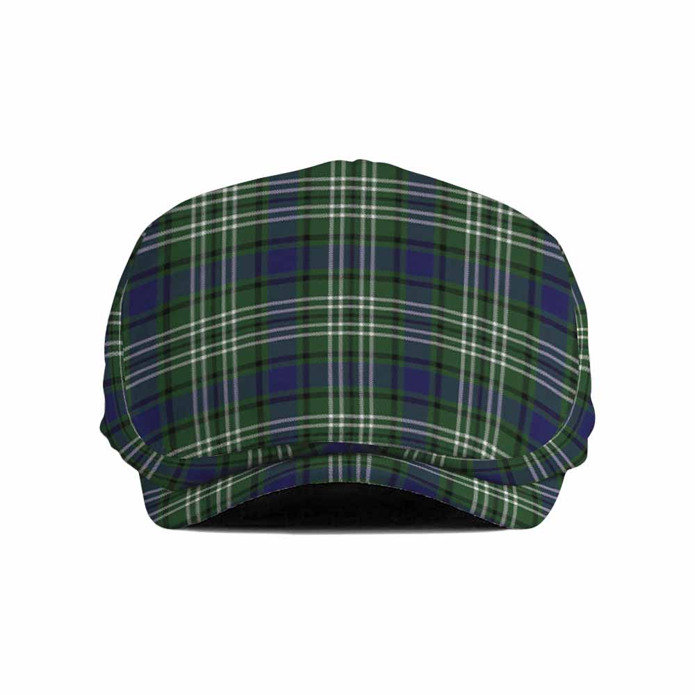 Blyth Tartan Jeff Cap, Tartan Flat Cap