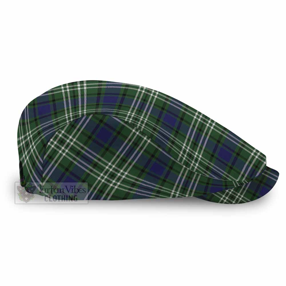 Blyth Tartan Jeff Cap, Tartan Flat Cap