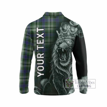 Blyth Tartan Long Sleeve Polo Shirt Roaring Lion Heritage