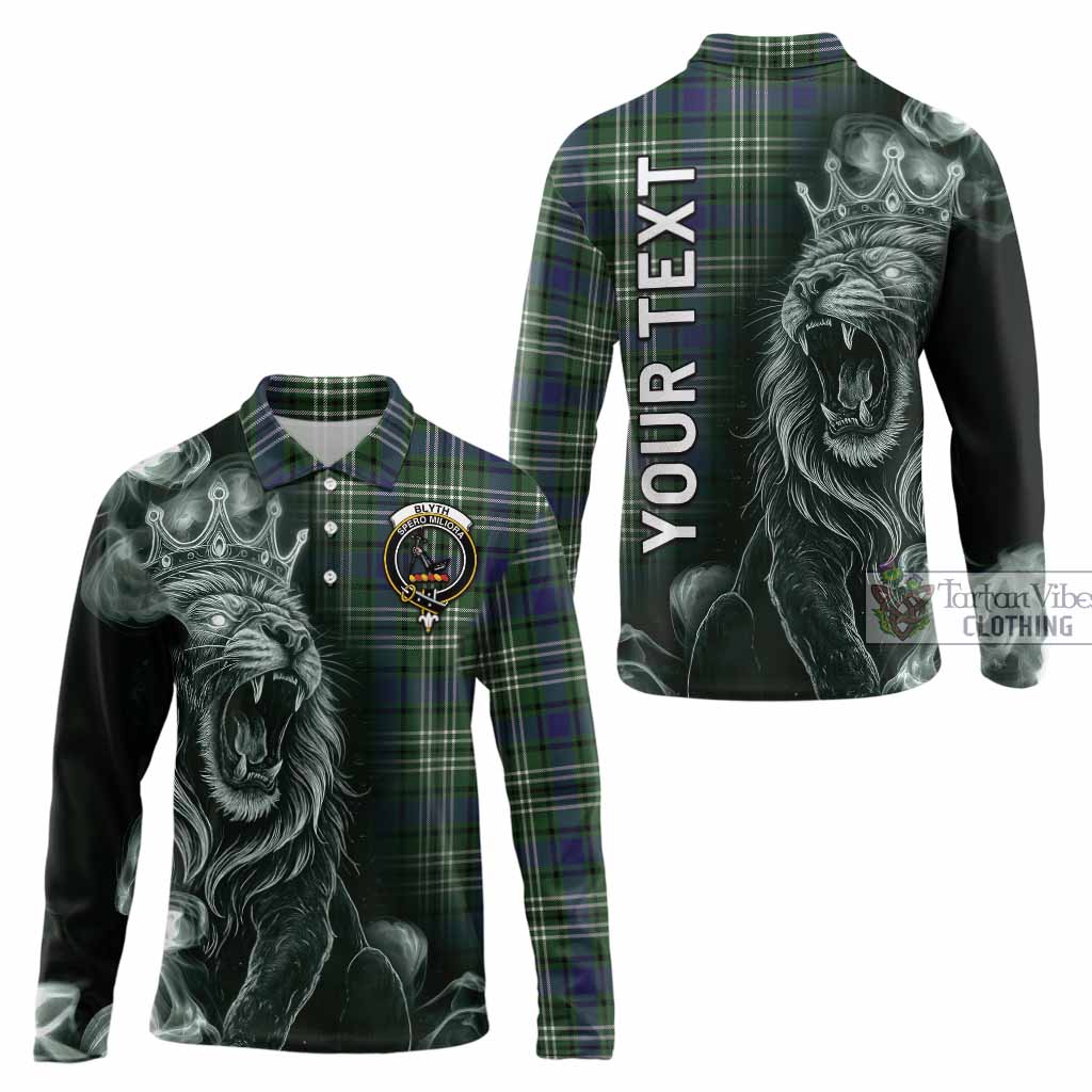 Blyth Tartan Long Sleeve Polo Shirt Roaring Lion Heritage