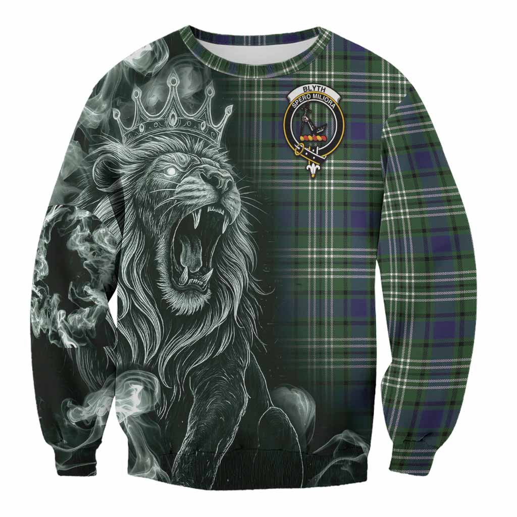 Blyth Tartan Sweatshirt Roaring Lion Heritage