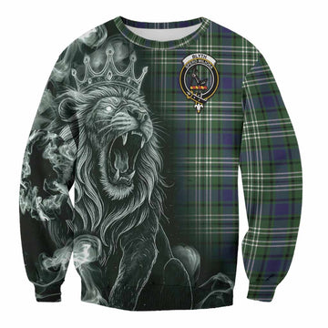 Blyth Tartan Sweatshirt Roaring Lion Heritage