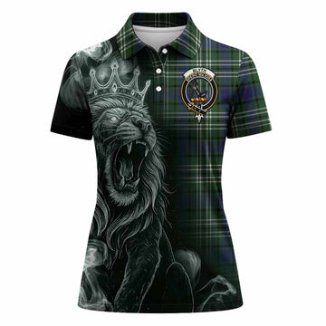 Blyth Tartan Women Polo Shirt Roaring Lion Heritage