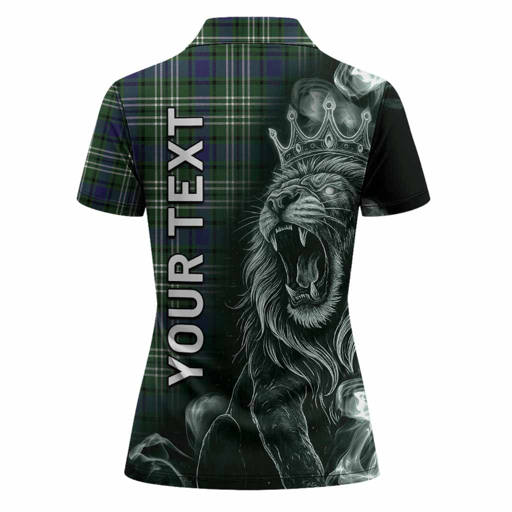 Blyth Tartan Women Polo Shirt Roaring Lion Heritage