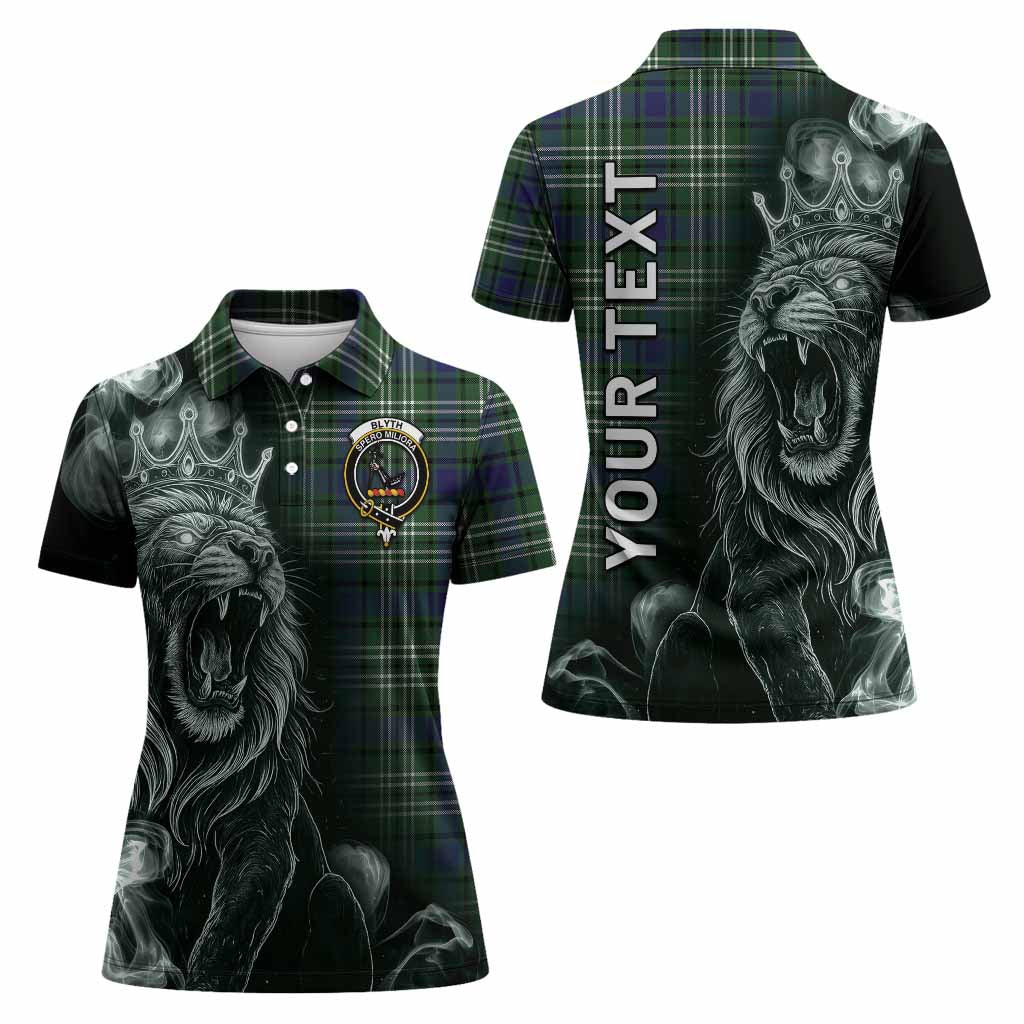 Blyth Tartan Women Polo Shirt Roaring Lion Heritage