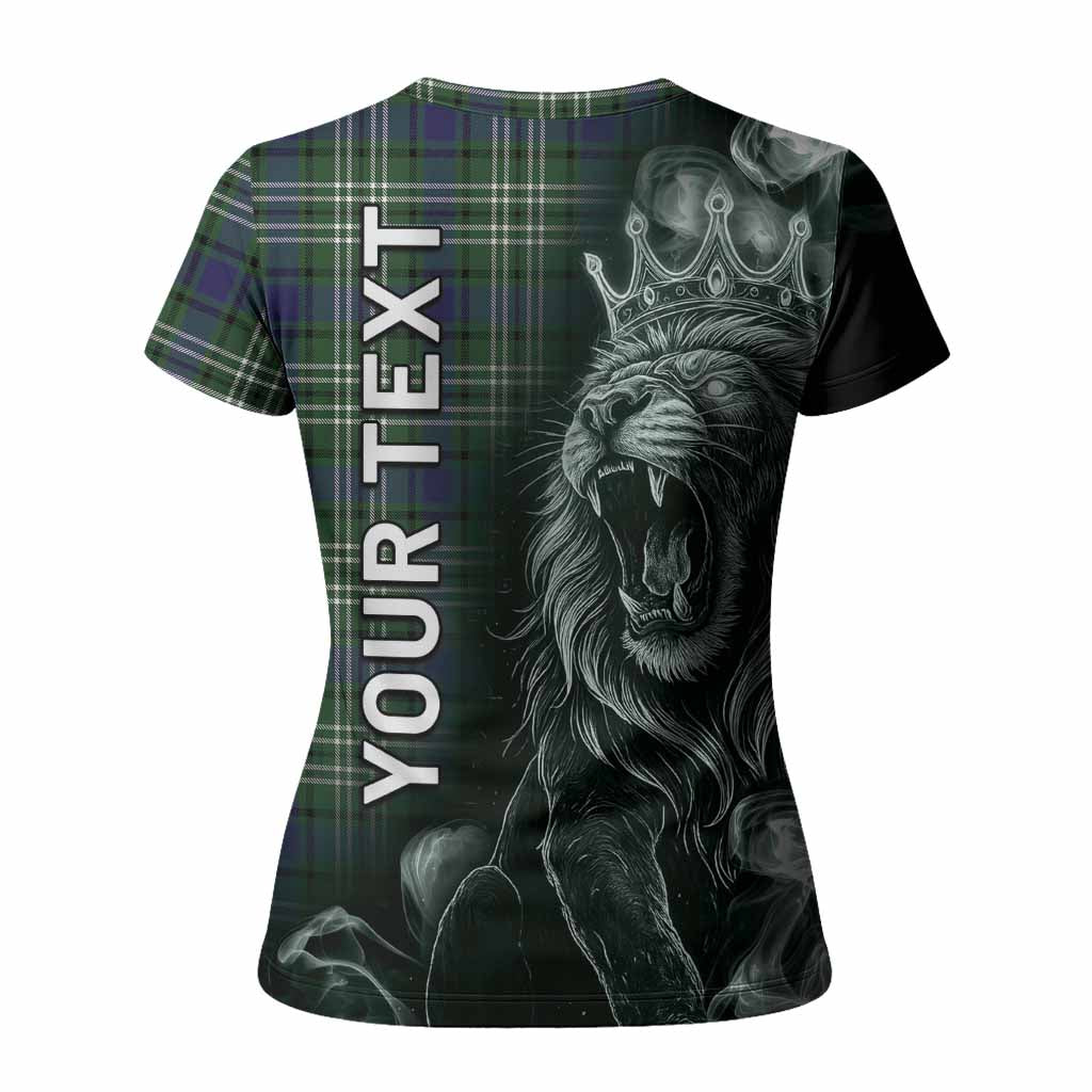 Blyth Tartan Women T shirt Roaring Lion Heritage