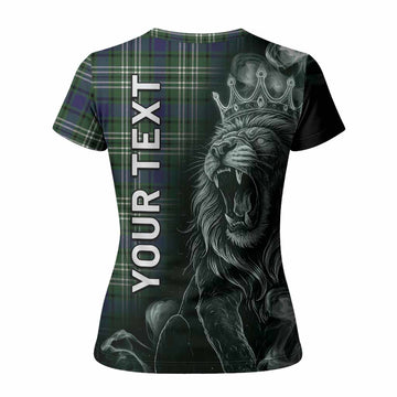 Blyth Tartan Women T shirt Roaring Lion Heritage