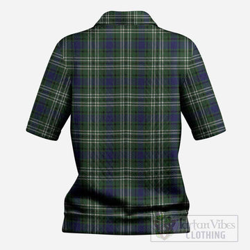 Blyth Tartan Women’s Polo Sweater Top