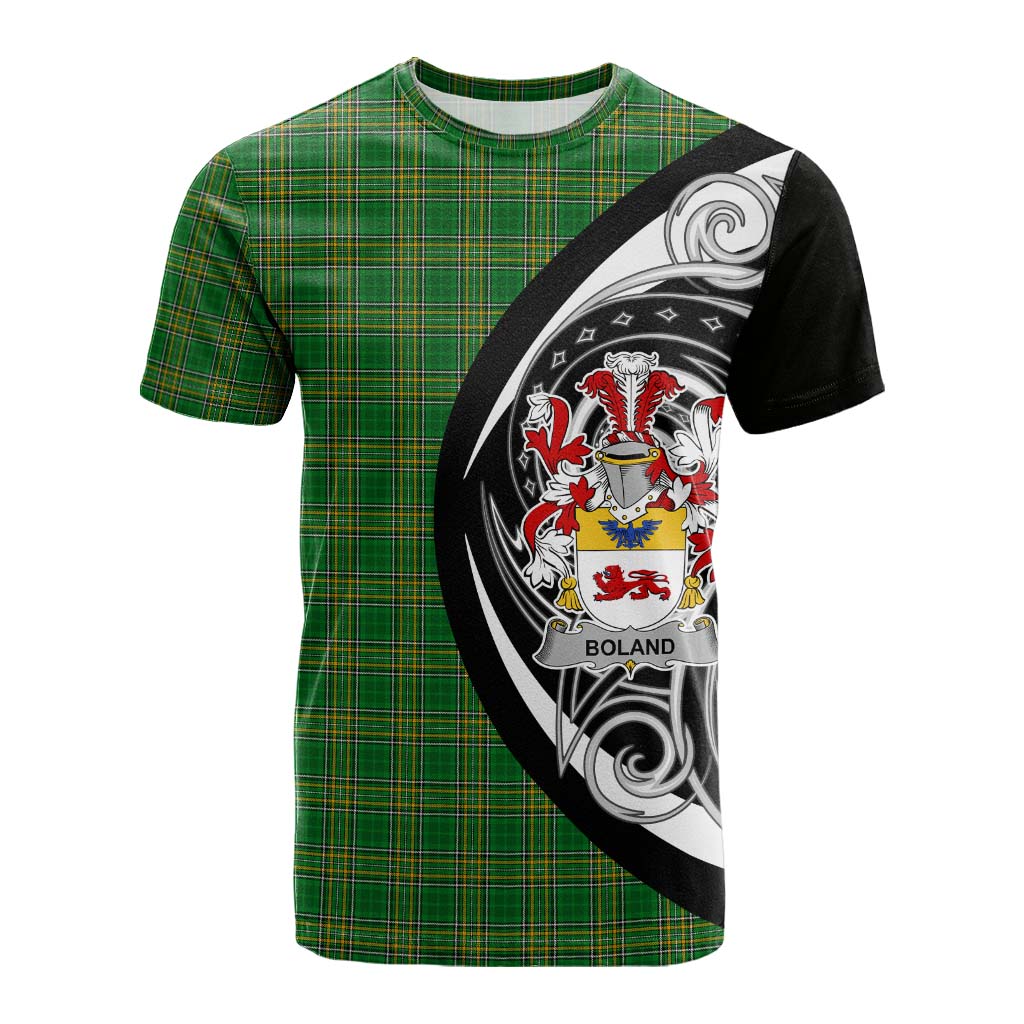 Boland Irish Clan Cotton T-shirt Celtic Circle Style Kid's Shirt - Tartan Vibes Clothing