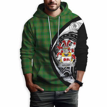 Boland Irish Clan Hoodie Celtic Circle Style Pullover Hoodie - Tartan Vibes Clothing