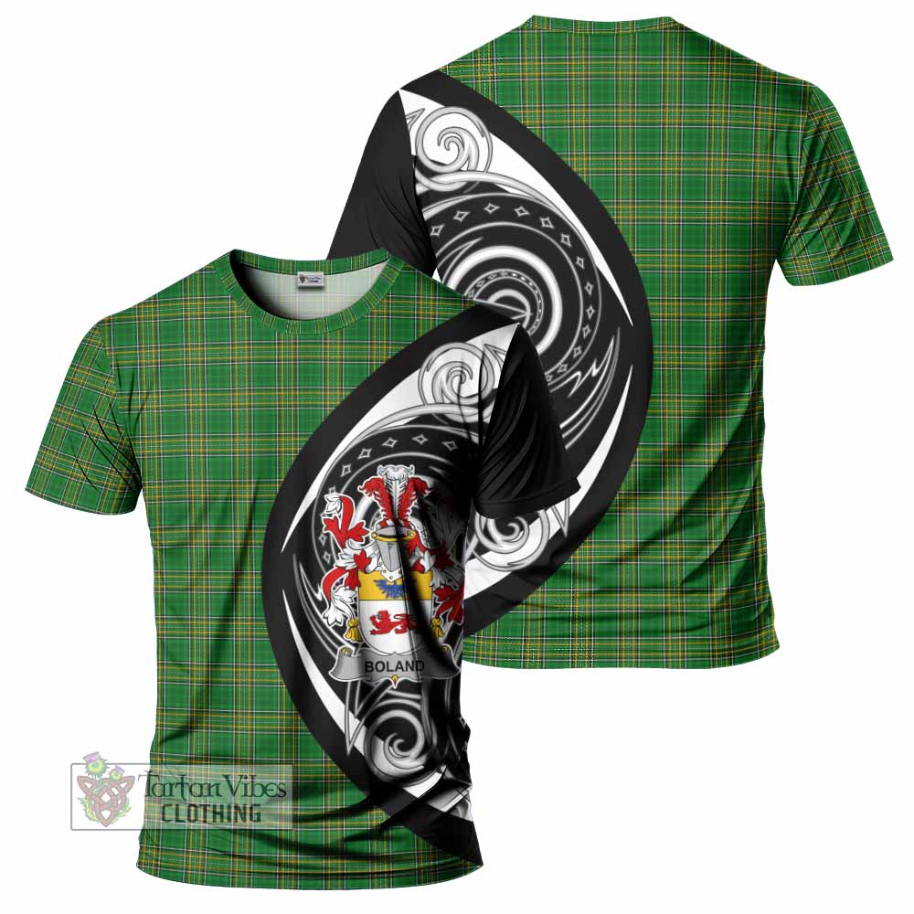Boland Irish Clan T-Shirt Celtic Circle Style - Tartan Vibes Clothing