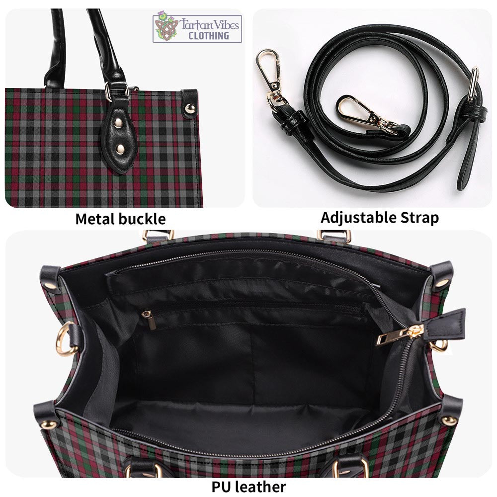 Borthwick Tartan Luxury Leather Handbags - Tartan Vibes Clothing