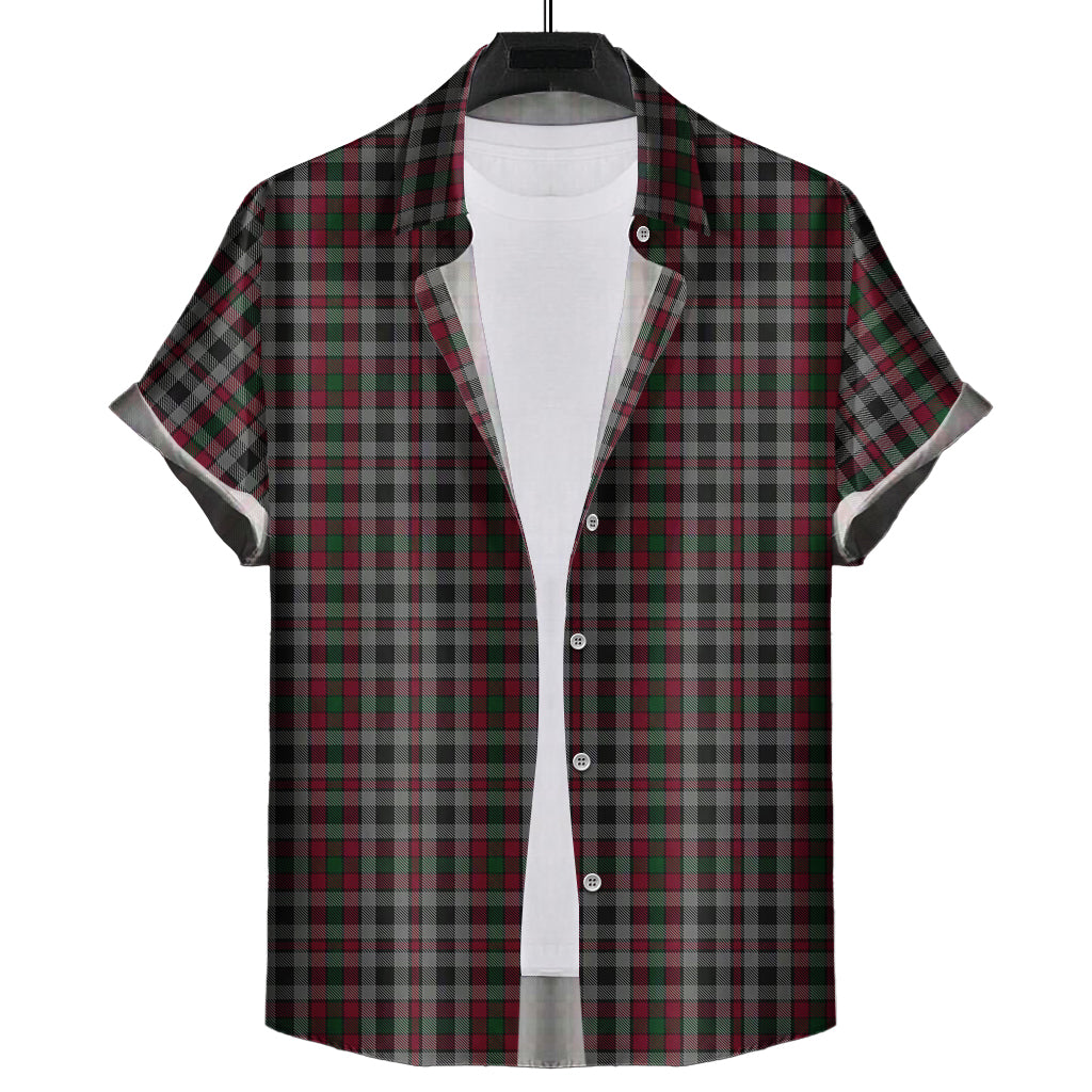 Borthwick Tartan Short Sleeve Button Down Shirt - Tartanvibesclothing